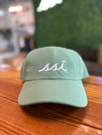 Laurel Green Imperial Hat (Regular Size) / White logo