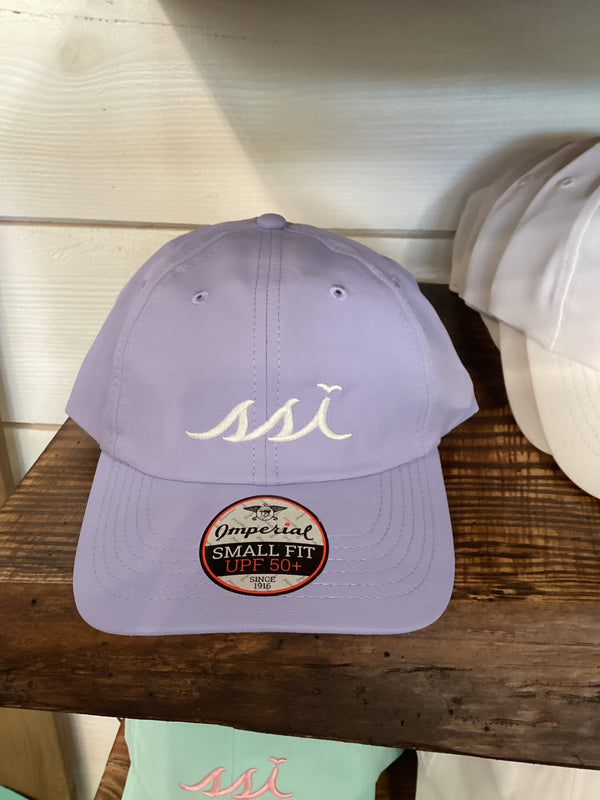 Lavender Imperial Hat (Small Fit) White Raised Logo
