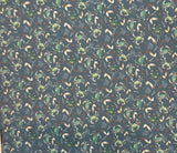 Kids Navy Crab Busy Print Stretch Performance Polo