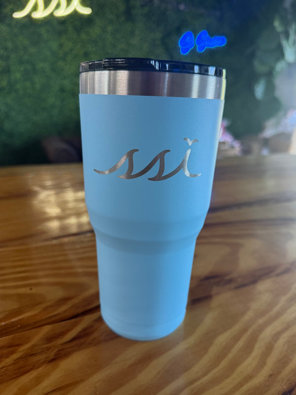 30oz Sky Blue Insulated Tumbler - Yukon
