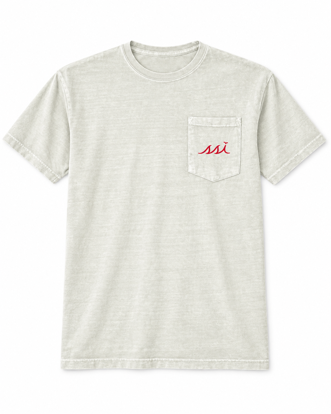 Georgia vs. Florida Cocktail Party Pocket T-Shirt – White Comfort Colors Tee