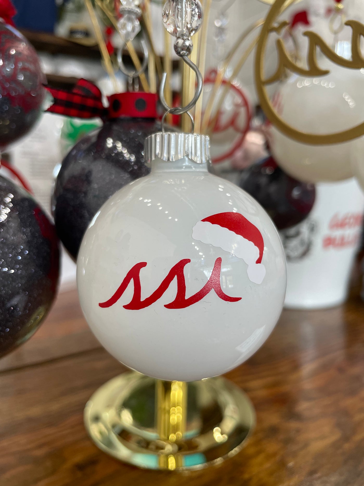 Santa Hat Ornament