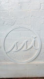 18”Round Metal Logo Sign