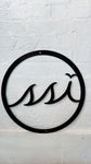18”Round Metal Logo Sign
