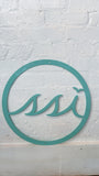18”Round Metal Logo Sign