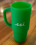 Silipint 32oz Flex Green Cup- White Logo - Humbler Tumbler