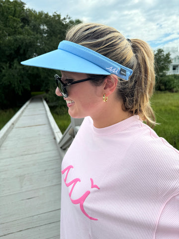 Ladies Imperial Light Blue Visor