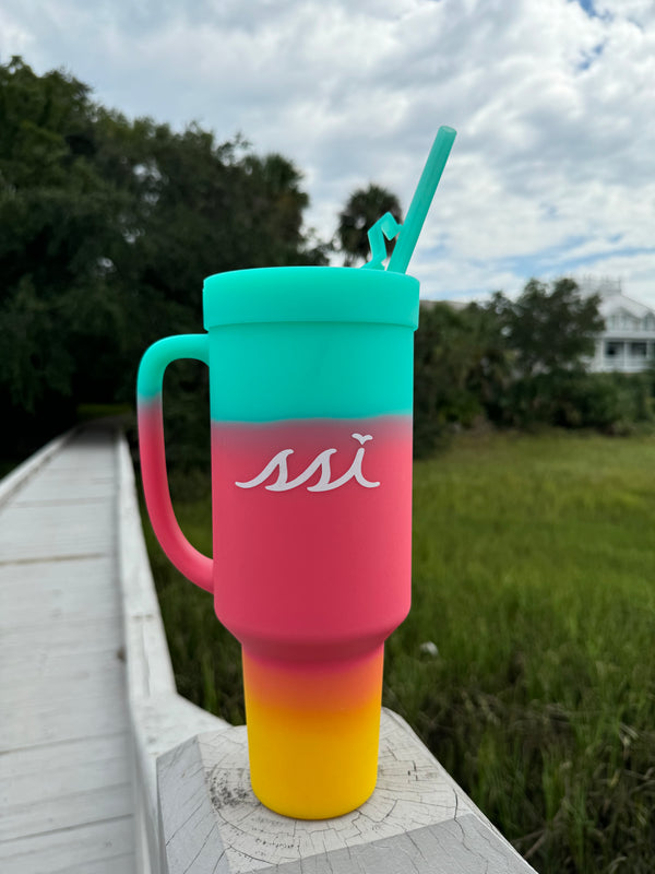 64 oz Silipint Tumblr- Color Aurora