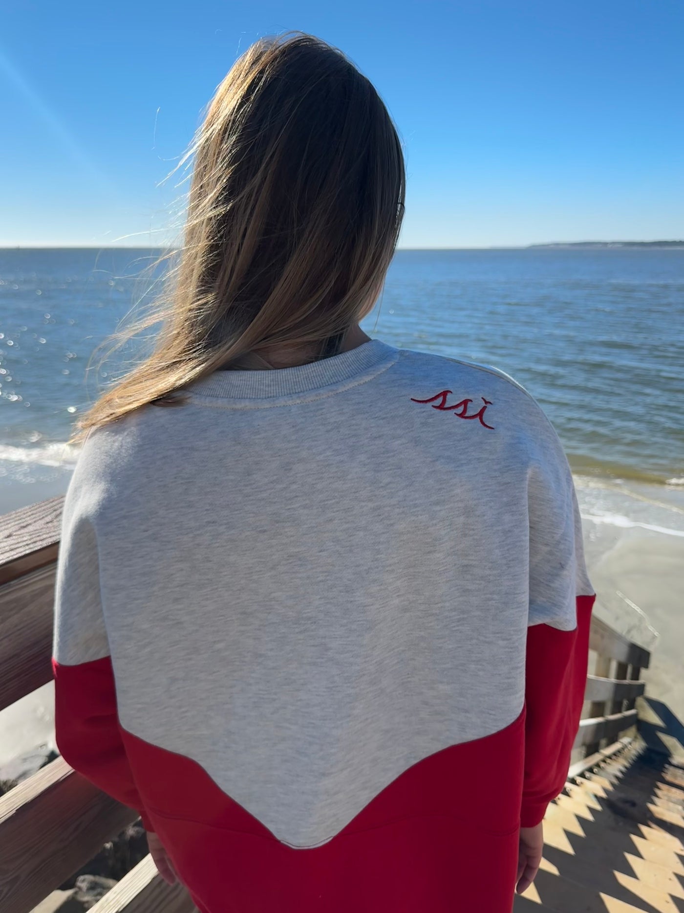 Women's chicka-d Gameday Dawgs Heritage Crewneck Sweatshirt