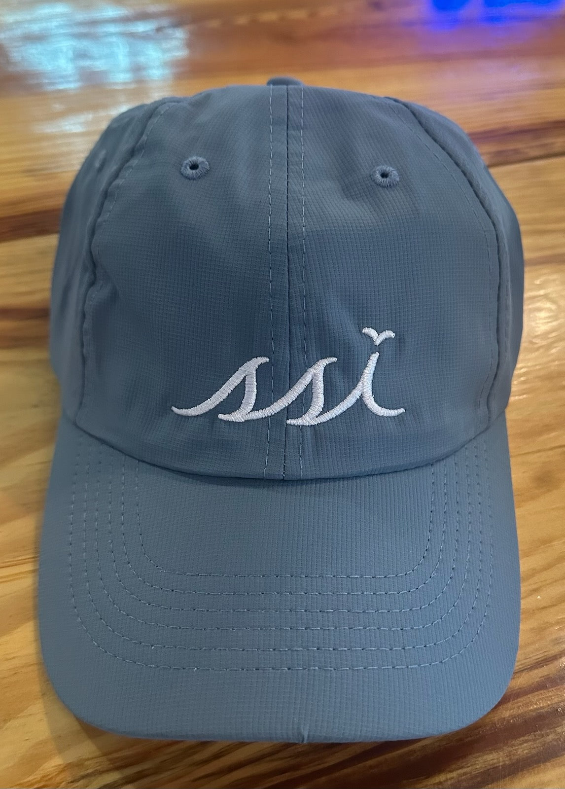 Blue Gray Imperial Hat (Regular Size) White logo