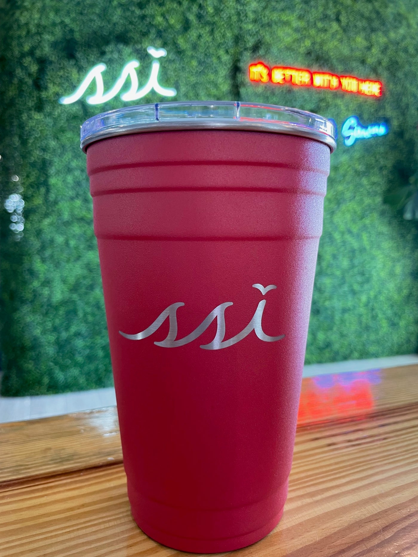 20oz Fiesta Red Insulated Tumbler Cup