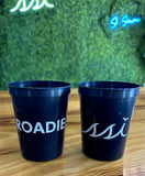 16oz Stadium Cups Roadie Navy with White 10 Pack