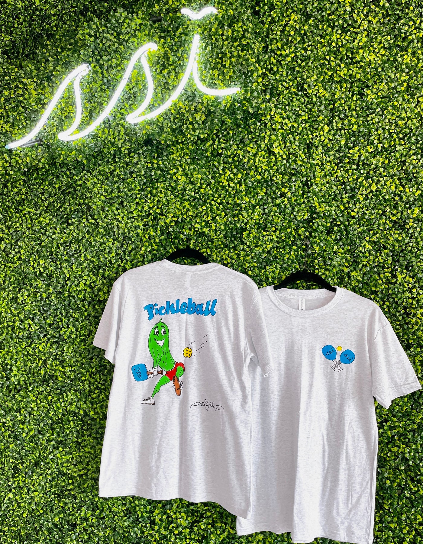 Pickleball Light Heathered Gray Next Level T-Shirt