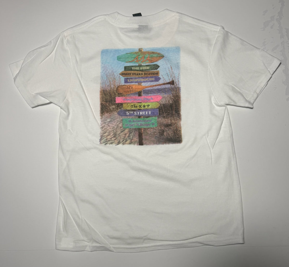 Kids Beach Signs Short Sleeve T Shirt