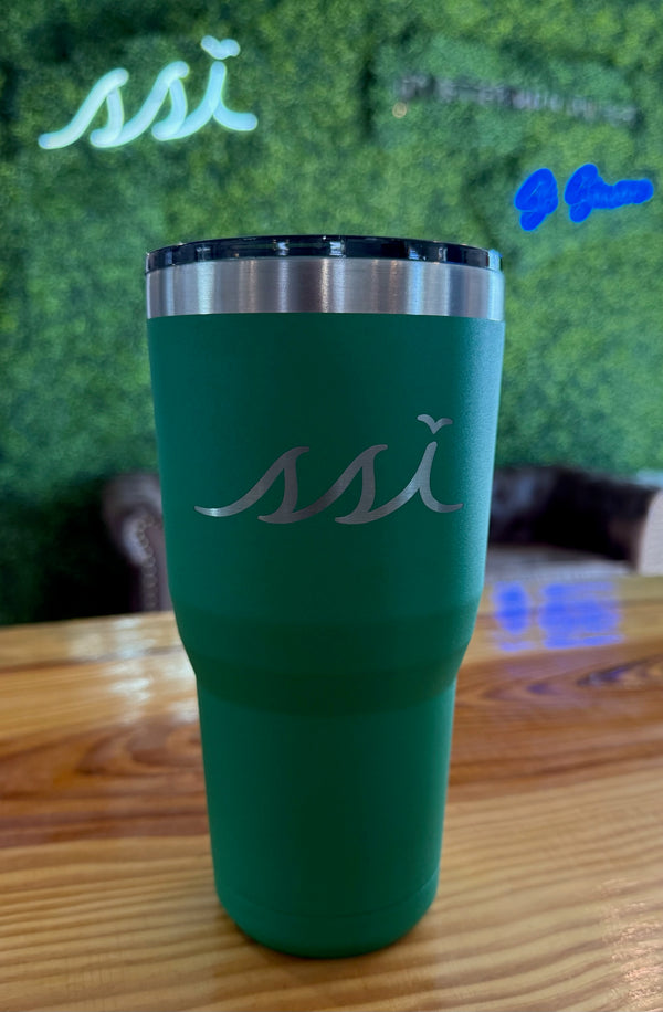 30 oz Green Insulated Cup YUKON