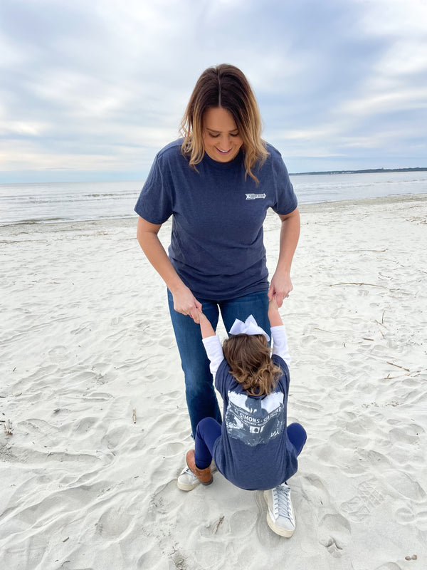 Kids St. Simons Old Road Sign T-shirt