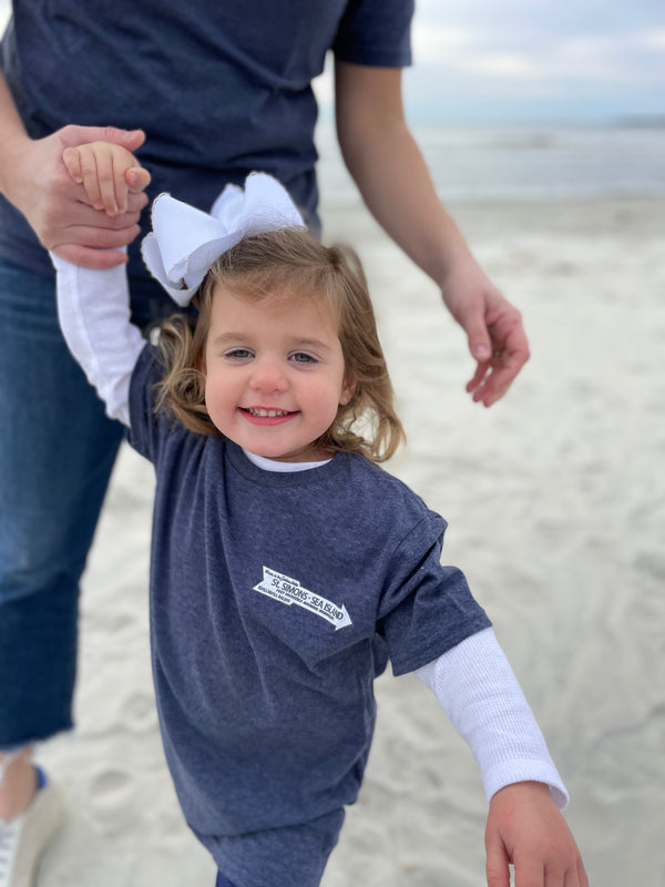 Kids St. Simons Old Road Sign T-shirt