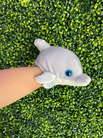 Dolphin Stuffed Animal Plushie Slap Bracelet, Slapstix