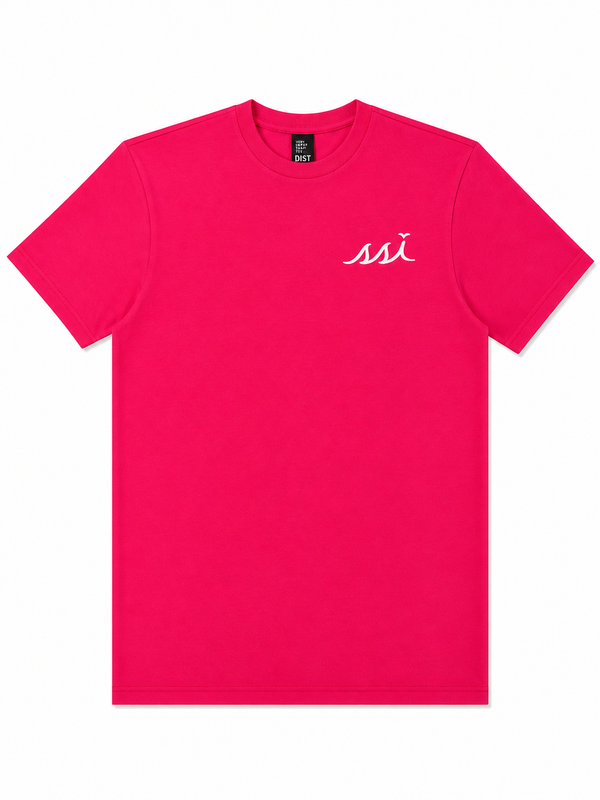 Kids District Pink Tee — Georgia State Outline SSI Logo