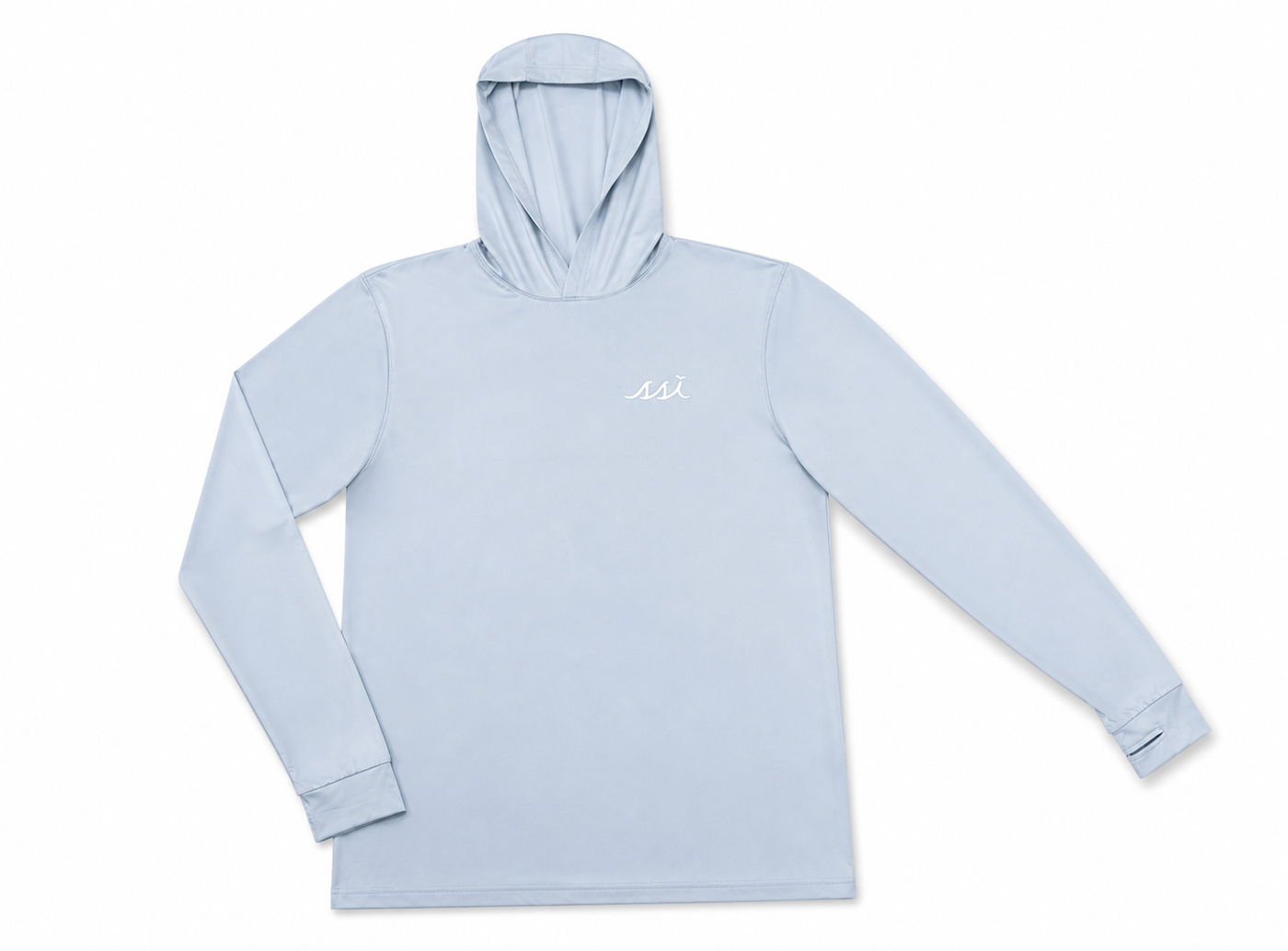 Light Blue Kids St. Simons Island SPF 50 Sun Hoodie
