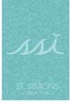 Garden Flag - Teal with Light Teal Logo