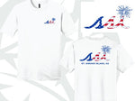 White Fireworks Comfort Colors Short Sleeve T Shirt