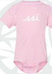 Light Pink Onesie with White Logo