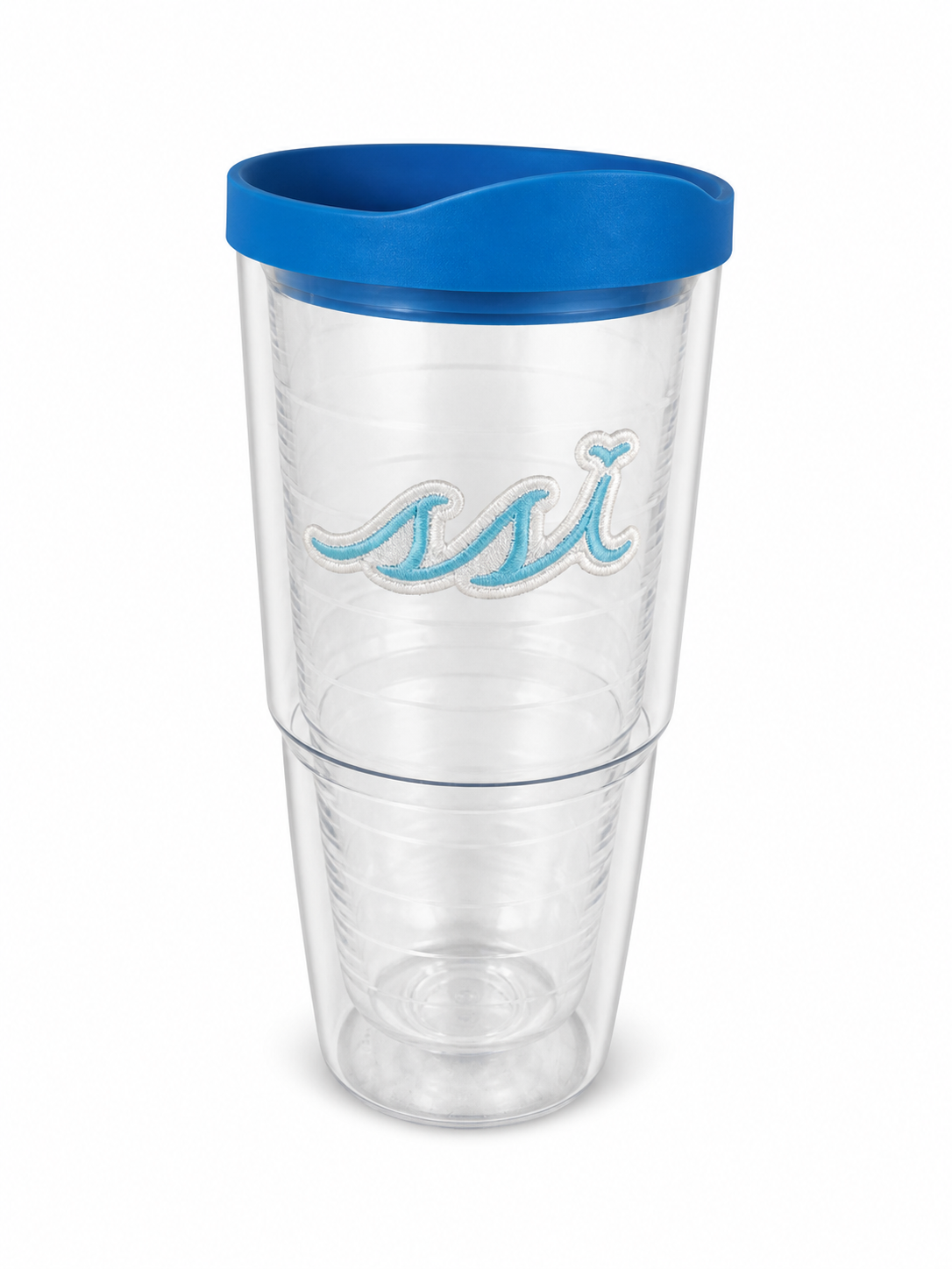 Tervis 24 oz Insulated Tumbler — Aqua SSI Logo with Lid