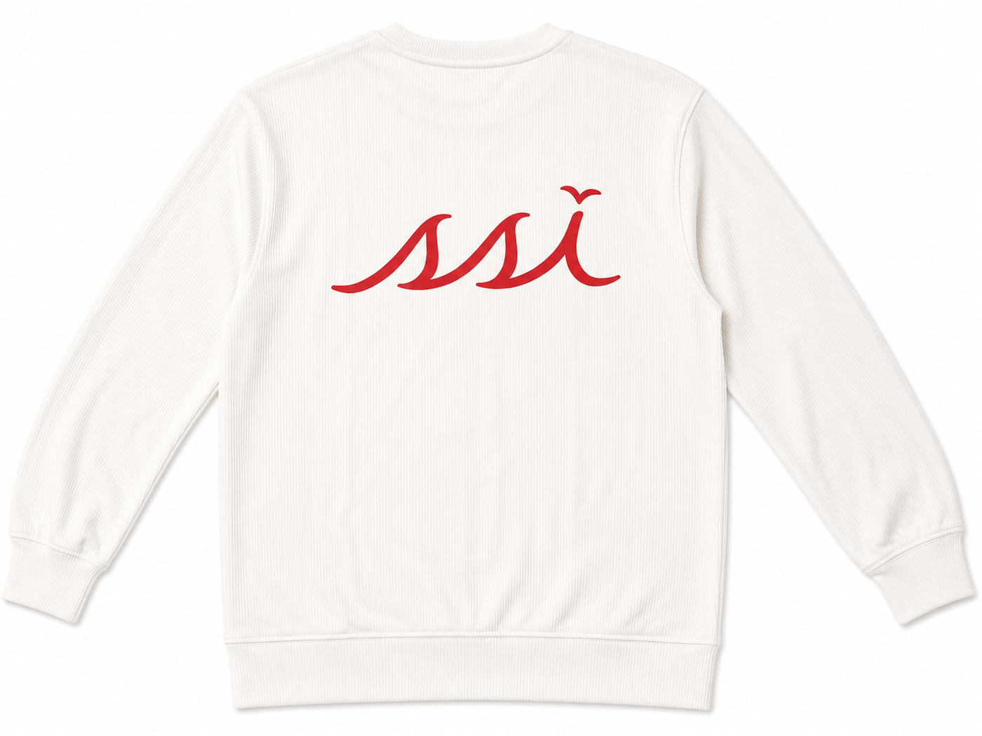 White St. Simons Island Gameday Crewneck Sweatshirt — And All God's People Said Go Dawgs