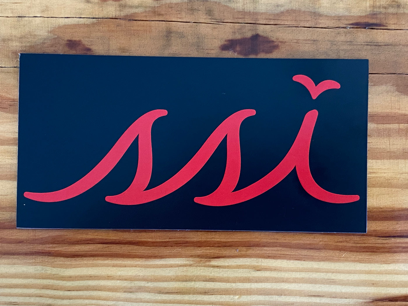 Red and Black rectangle magnet
