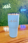 30 oz Light Blue Insulated Cup YUKON