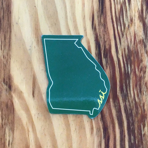 Green and yellow magnet