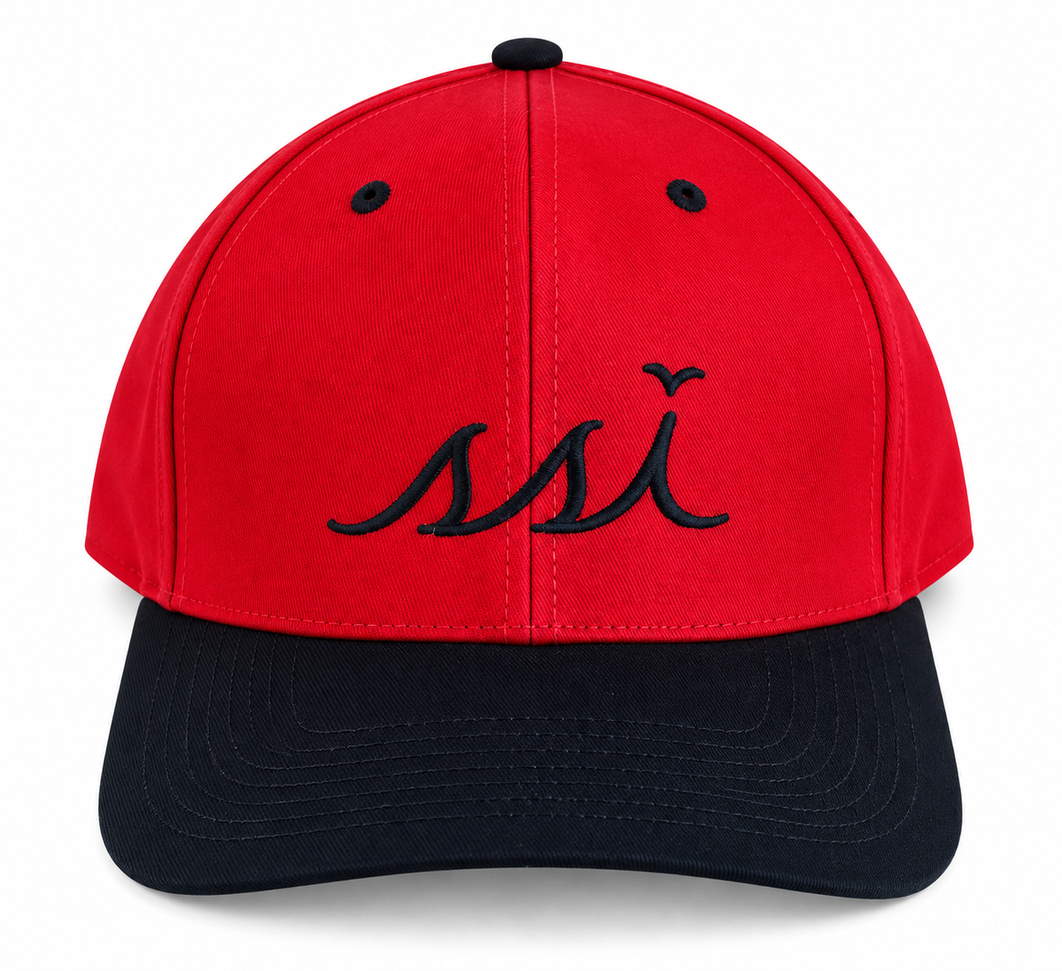 Red & Black Outdoor Cap – Black SSI Logo