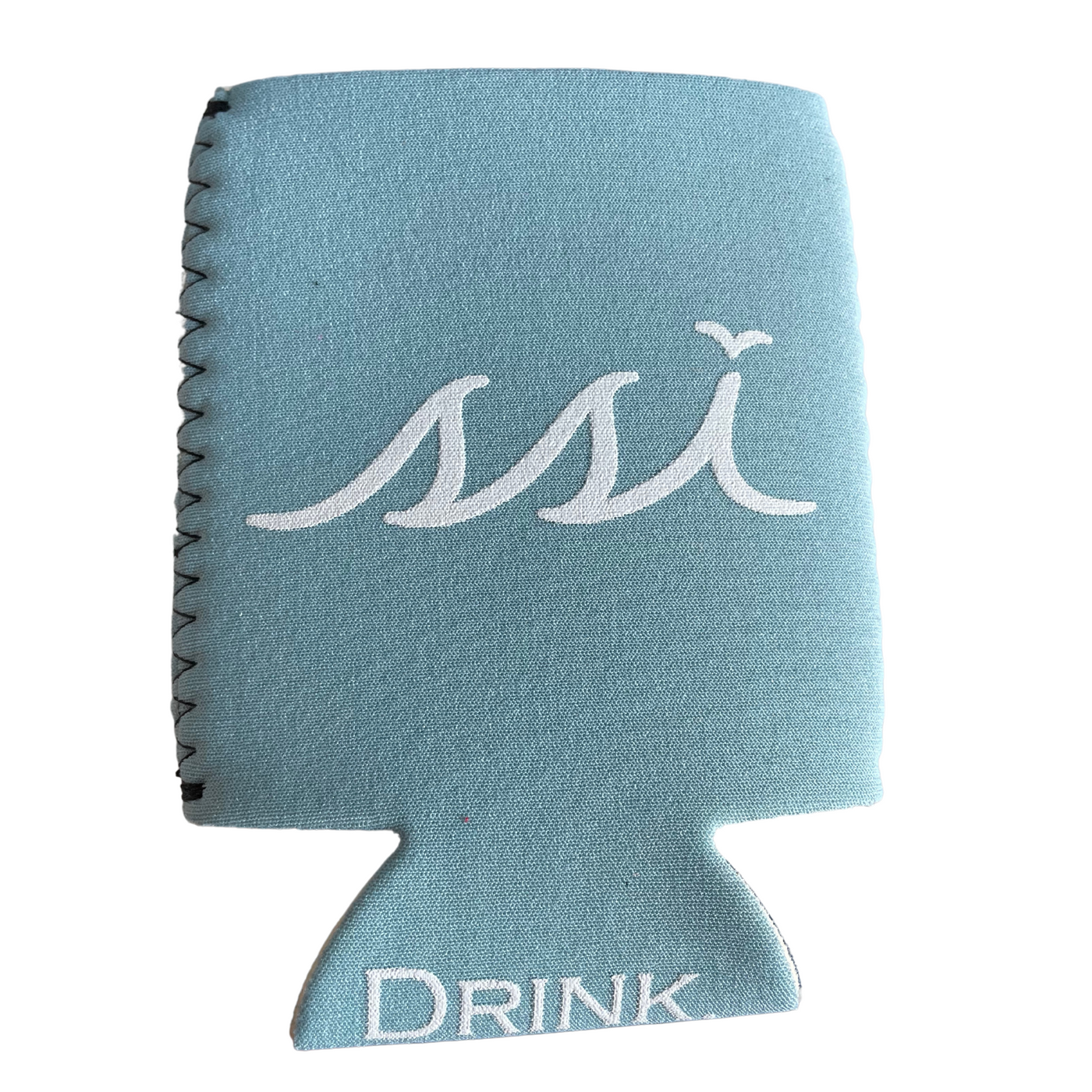 Koozie- Light Blue with White Logo