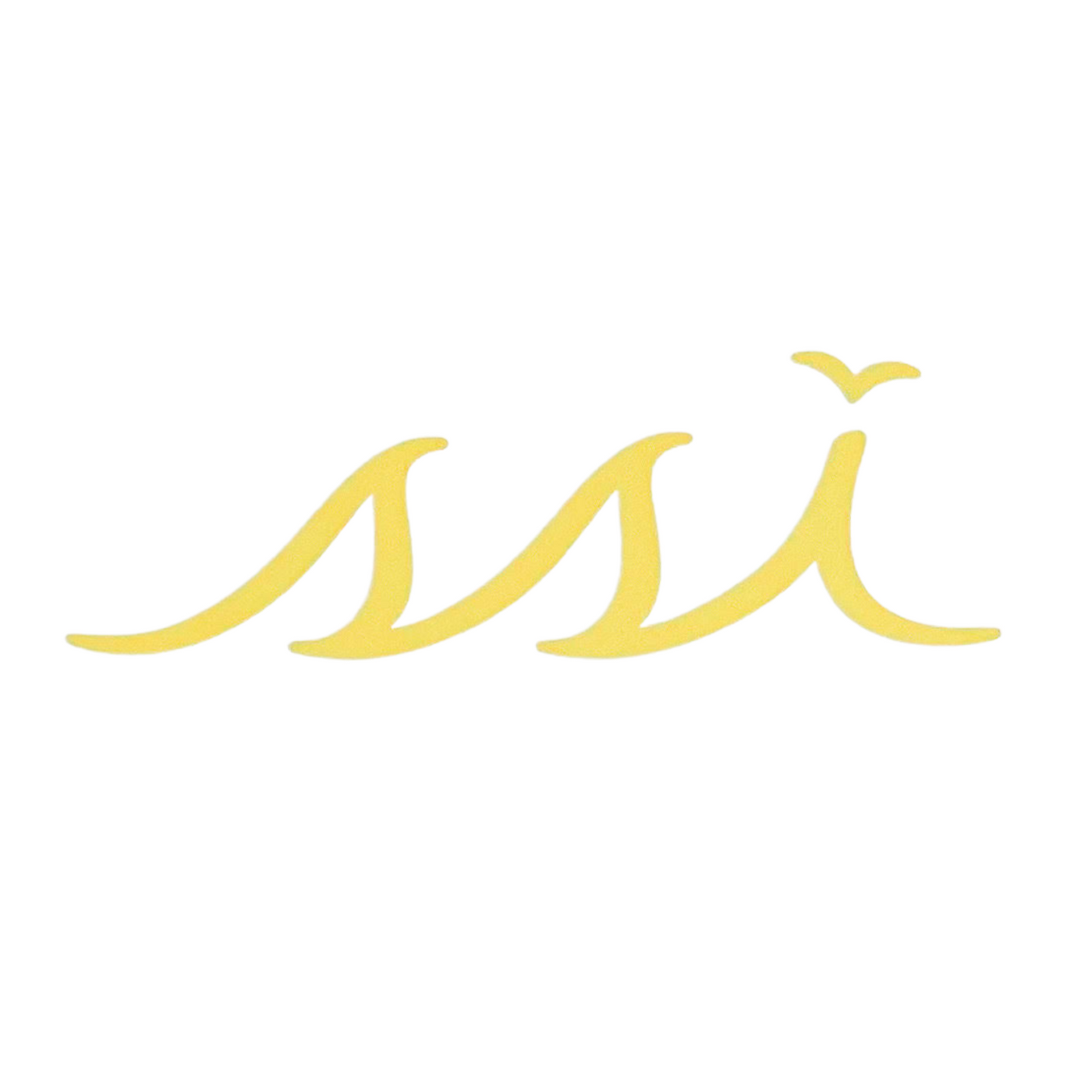 Sticker- Large Yellow Logo (6 inch)