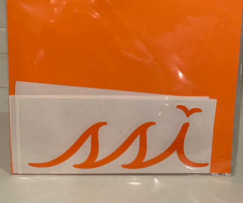 Sticker - Large Orange logo (6 Inches)