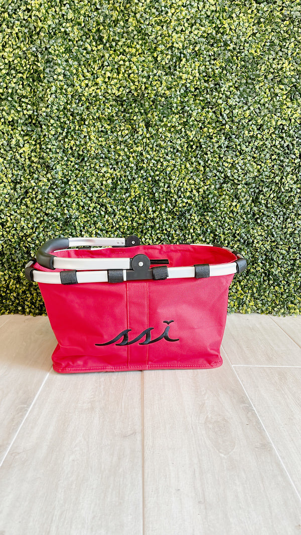 Red tote