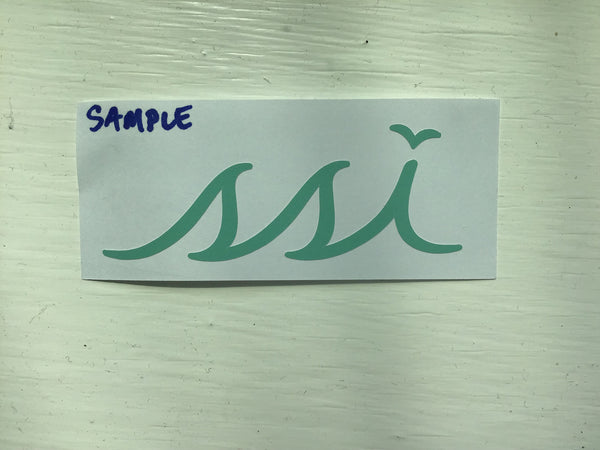 Sticker- Small Sea Foam (3 inch)