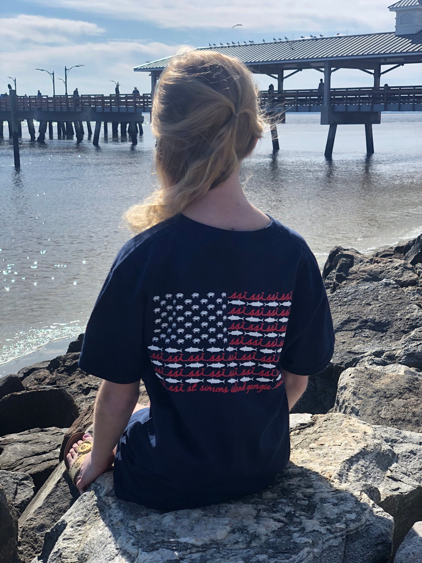 Kids American Flag shirt