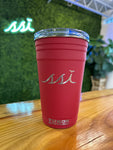 20oz Fiesta Red Insulated Tumbler Cup