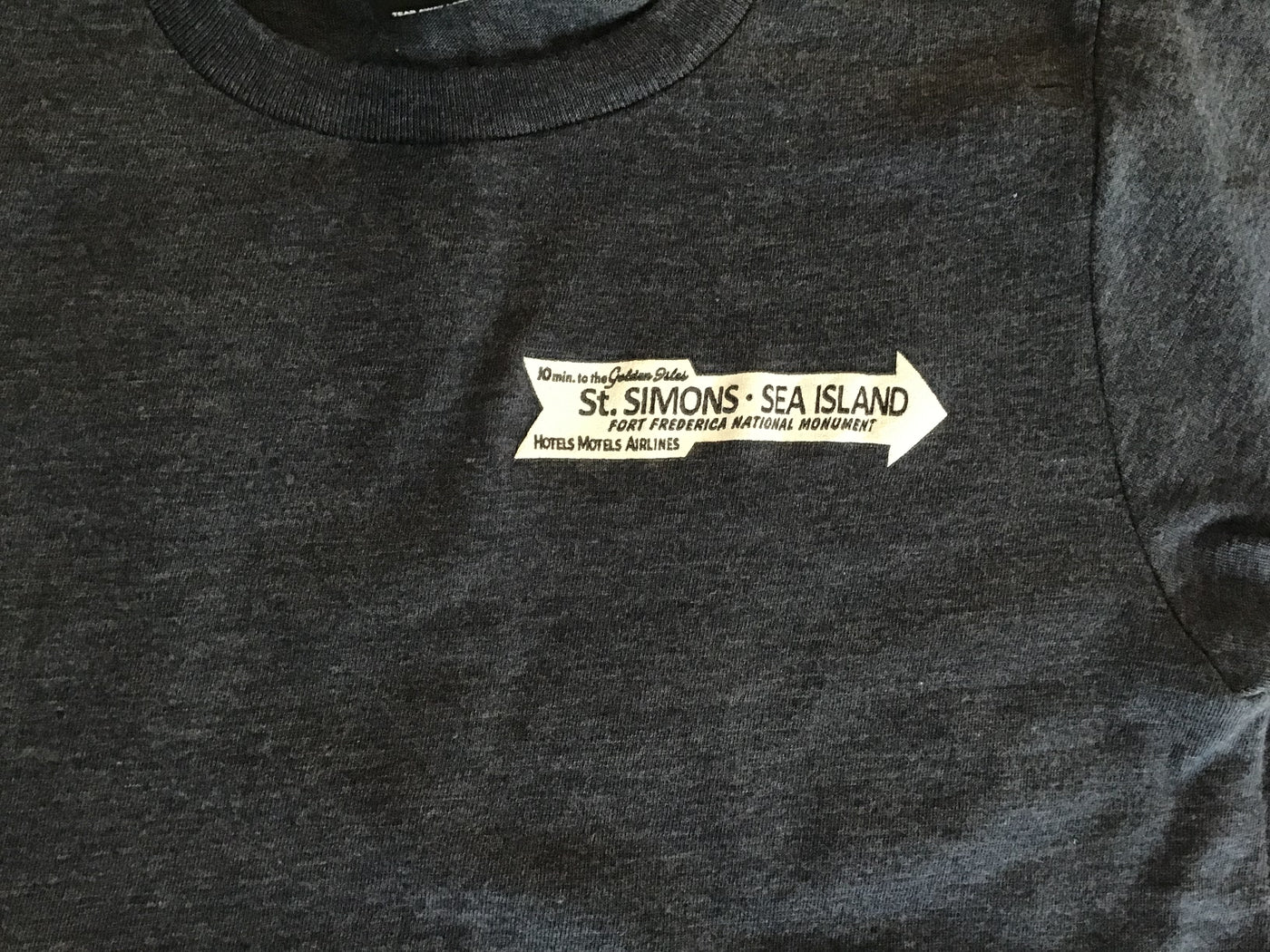 Kids St. Simons Old Road Sign T-shirt
