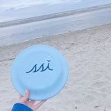 Light Carolina Blue Frisbee disk with navy logo