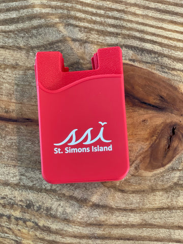 Phone Card Holder Red
